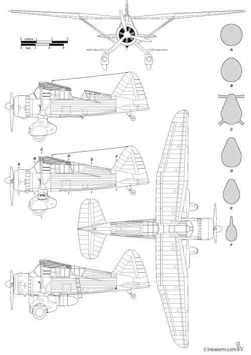 Westland Lysander 3 View