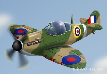 Cartoon Spitfire